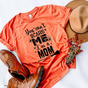 You Can't Scare Me I'm a Mom Halloween Shirt-shirt-Simply September