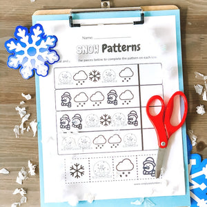 Snow Week Theme-printable-Simply September