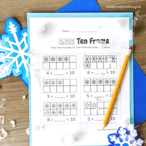 Snow Week Theme-printable-Simply September