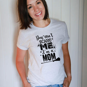 You Can't Scare Me I'm a Mom Halloween Shirt-shirt-Simply September